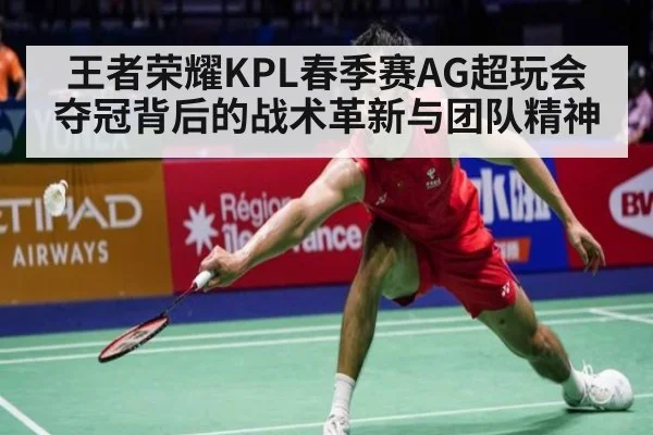 王者荣耀KPL春季赛AG超玩会夺冠背后的战术革新与团队精神